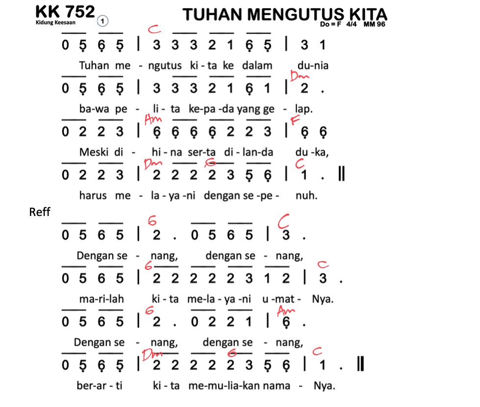 Chord KK 752