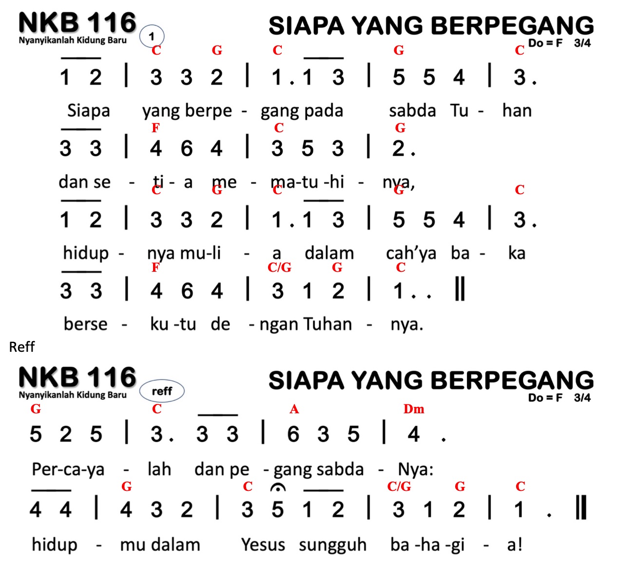 Chord NKB 116