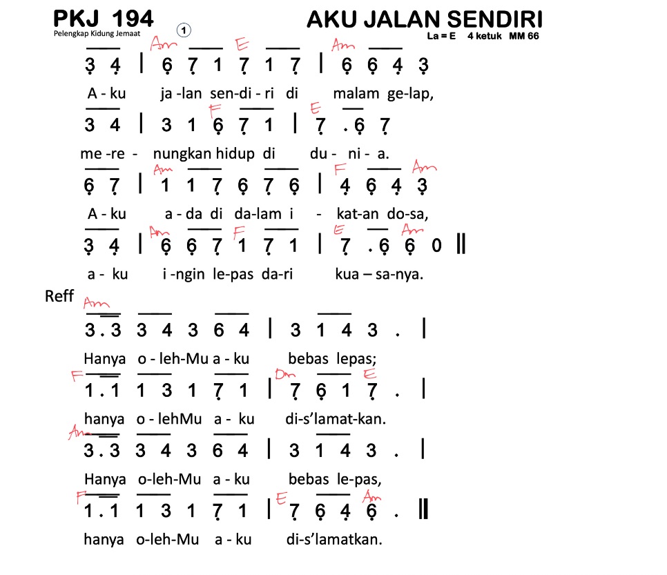 Chord PKJ 194