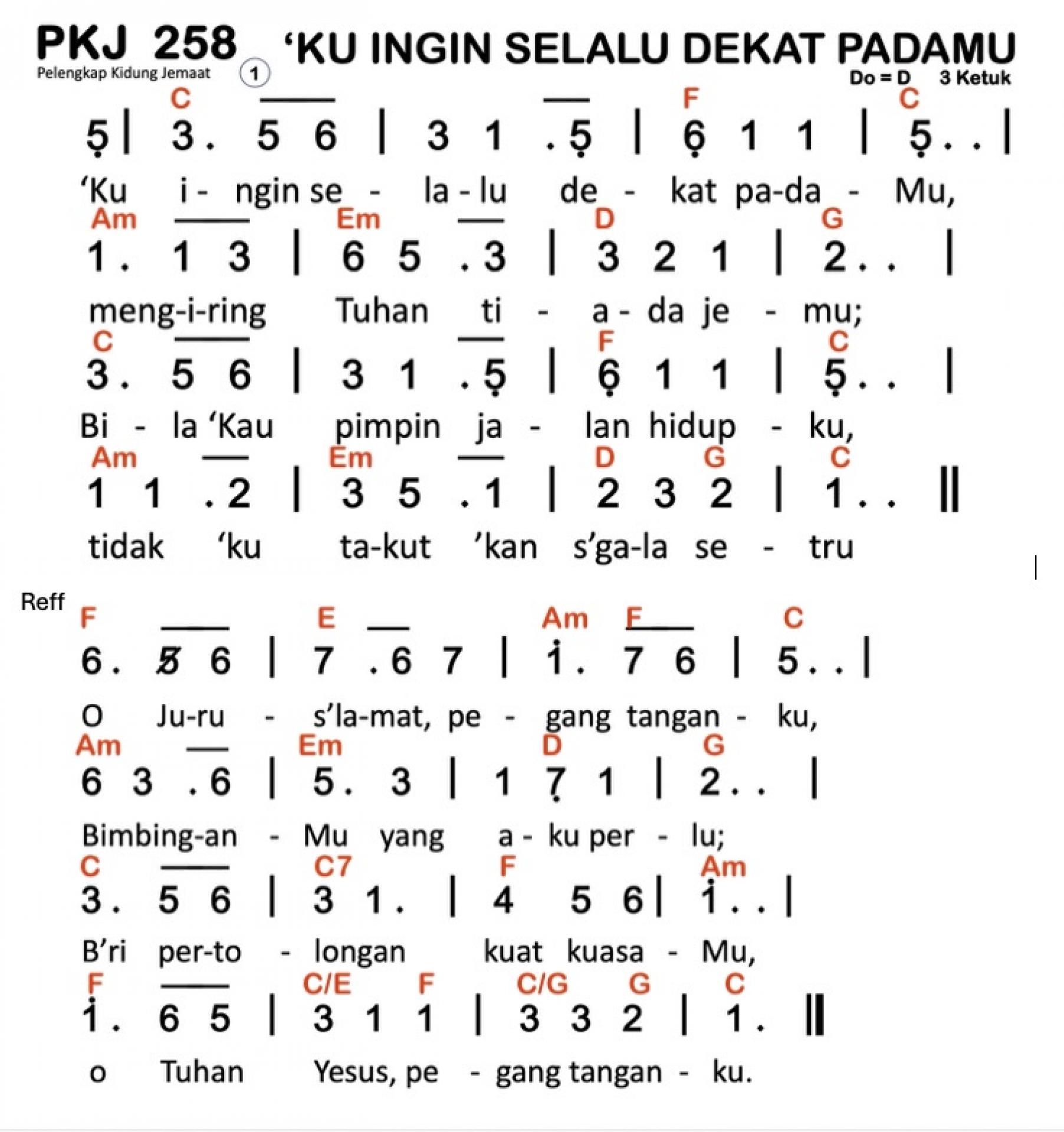 Chord PKJ 258