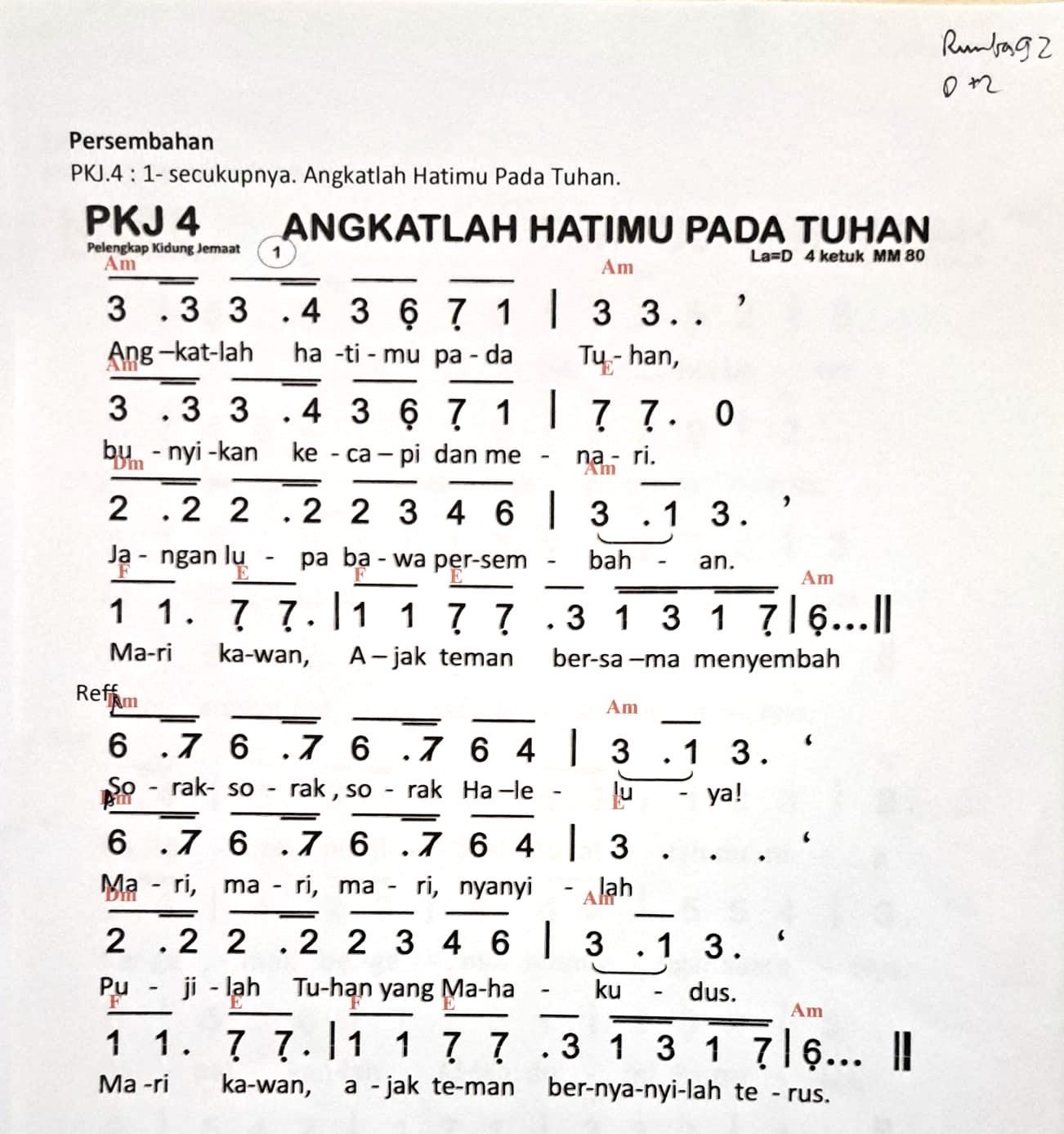 Chord PKJ 4